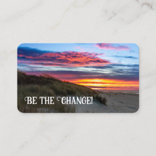 Tarjeta De Visita Cita motivacional de coaching con actitud positiva