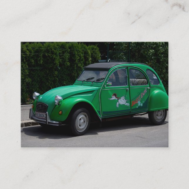 Tarjeta De Visita Citroen 2 CV (Anverso)