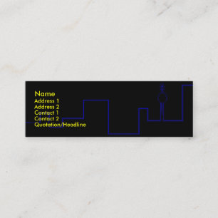 Tarjeta de visita City Scape