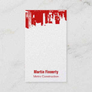 Tarjeta De Visita Ciudad abajo