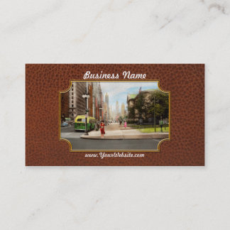 Tarjeta De Visita Ciudad - Chicago IL - La milla magnífica 1940