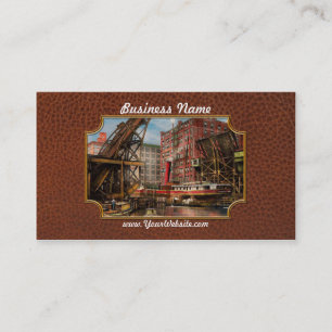 Tarjeta De Visita Ciudad - Chicago IL - Subió 1907