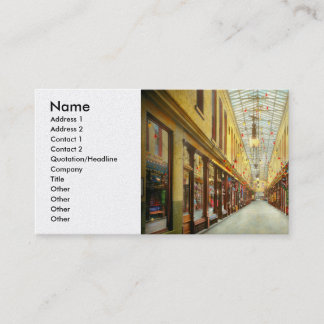 Tarjeta De Visita Ciudad - Cincinnati, OH - El Emery Arcade 1905