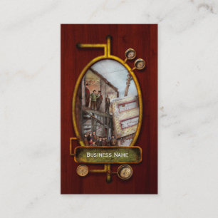 Tarjeta De Visita Ciudad - Cleveland OH - Casa abierta 1913