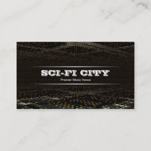 Tarjeta De Visita Ciudad de Ciencia Ficción