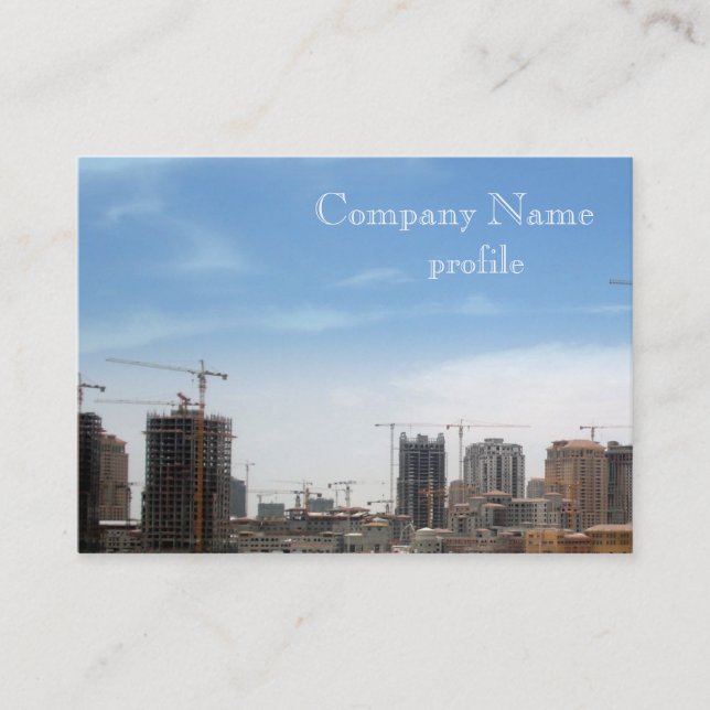 Tarjeta De Visita Ciudad en curso (Anverso)