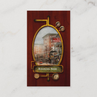 Tarjeta De Visita Ciudad - Nueva Orleans - Una vista de St Charles A