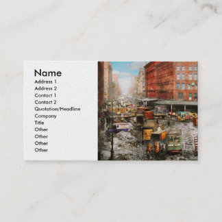 Tarjeta De Visita Ciudad - Nueva York NY - Atascado en una rutina 19