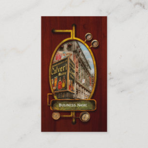 Tarjeta De Visita Ciudad - NY - Tastee's y Macy's 1942