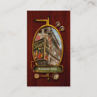 Tarjeta De Visita Ciudad - NY - Tastee's y Macy's 1942