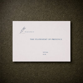 Tarjeta De Visita Civil Ceremony Non Traditional Wedding Witness