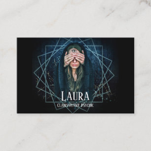Tarjeta de visita Clairvoyant Psychic