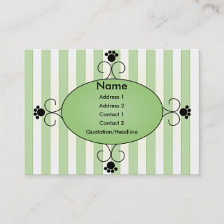 Tarjeta De Visita Clancey Fancy Pants