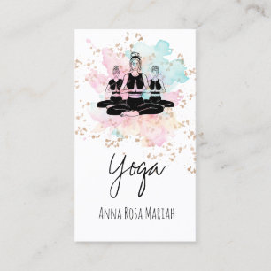 Tarjeta De Visita *~* Clase AP33 de yoga Arcoiris Chakra Espiritual