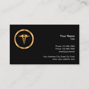 Tarjeta De Visita Clase Profesional Médica