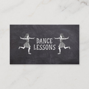 Tarjeta De Visita Clases de baile Profesor de baile Instructor