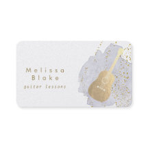 clases de guitarra azul acuarela