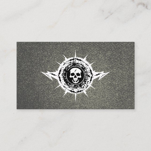 Tarjeta De Visita Clases de guitarra de músicos de la banda de rock  (Anverso)