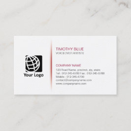 Tarjeta De Visita Clases simples de habilidades de entretenimiento d