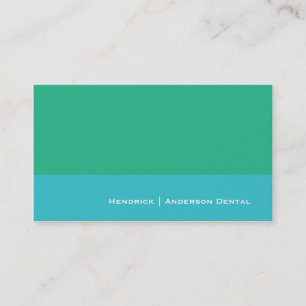 Tarjeta de visita clásica para odontología, otros.