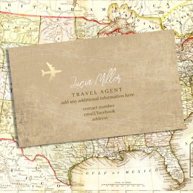 Tarjeta de visita clásica para un consultor de age (Subido por el creador)