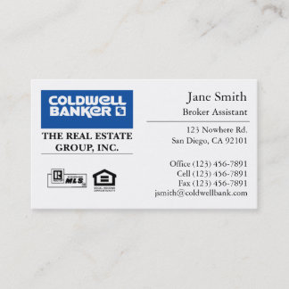 Tarjeta de visita: Clásico