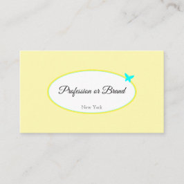 Tarjeta De Visita Clásico Lemon Social Media Photo Beaulness