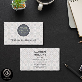 Tarjeta De Visita Classic Spanish Tile Branding Business Logo