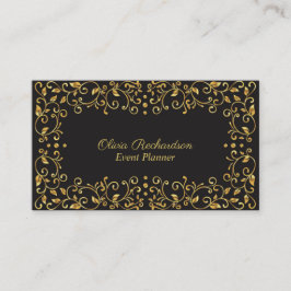 Tarjeta De Visita Classical Professional Event Planner