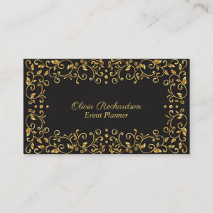 Tarjeta De Visita Classical Professional Event Planner