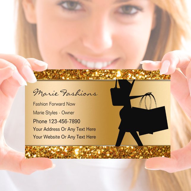Tarjeta De Visita Classy Fashion Business Cards (Subido por el creador)