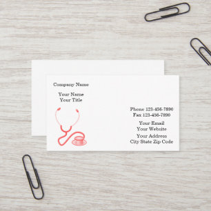 Tarjeta De Visita Classy Medical 
