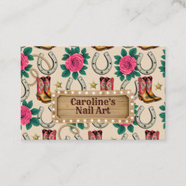 Tarjeta De Visita Clavos Princesas del Medio Oeste / cabello / belle