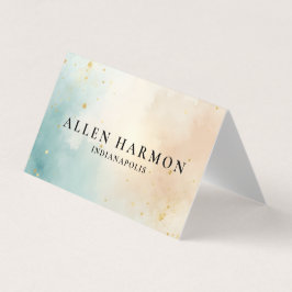 Tarjeta De Visita Clean Minimal Custom Family Name | 5-Minute Edit