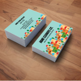 Tarjeta De Visita Cleaning Service 