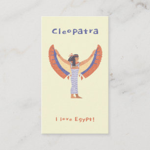 Tarjeta De Visita Cleopatra.