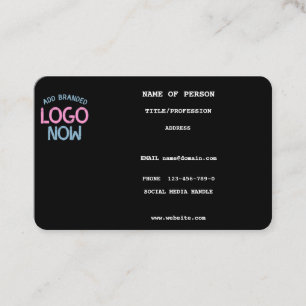 TARJETA DE VISITA CLIENTE SENCILLO Y CONTEMPORÁNEO LIMPIO DE MODA NE