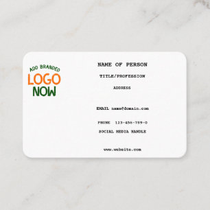 TARJETA DE VISITA CLIENTE SENCILLO Y LIMPIO DE MODA BLANCO