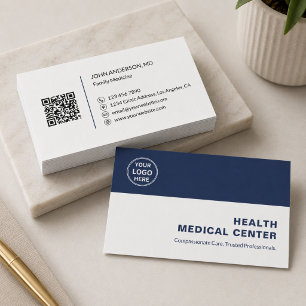 Tarjeta De Visita Clínica de atención médica profesional médico