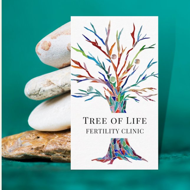 Tarjeta De Visita Clínica de fertilidad (Subido por el creador)