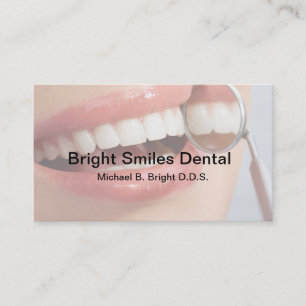 Tarjeta De Visita Clínica Dental Buena Sonrisa