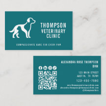Clínica Veterinaria Vet Mascota Código Qr Icono So