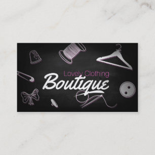 Tarjeta De Visita Clothing Boutique
