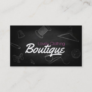Tarjeta De Visita Clothing Boutique