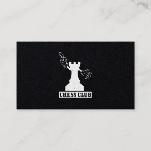 Tarjeta De Visita Club de Ajedrez