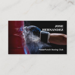 Tarjeta De Visita Club de Boxeo