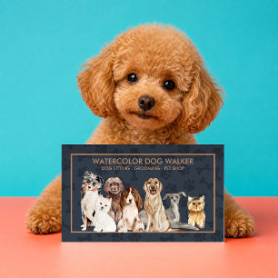 Tarjeta De Visita Club de Mascotas Comunidad de Perros