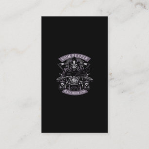 Tarjeta De Visita club de motor de la muerte de paro