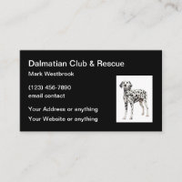 Club de raza de perro de rescate de Dalmacia