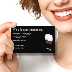 Tarjeta De Visita Club de Servicios de Cata de Vinos